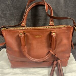 Coach Leather Legacy Satchel East West  Molly 21132 Brown